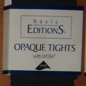 True vintage comfy opaque lycra tights